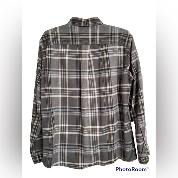 Eddie Bauer Shirt Men’s Classic Fit Long Sleeve Button Up Flannel Size L - Picture 3 of 13